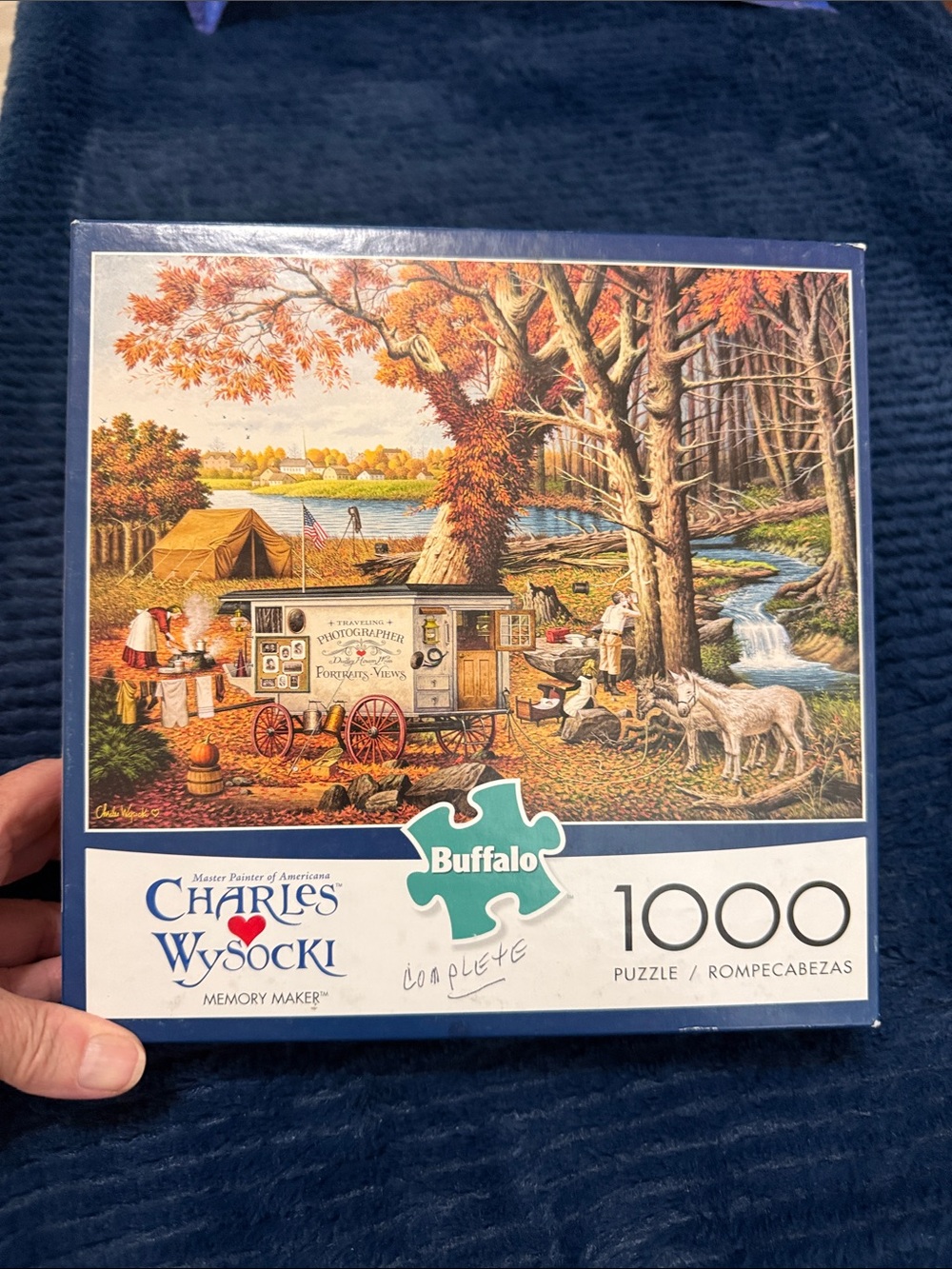 Charles Wysocki Buffalo 1000-Piece Autumn Puzzle